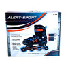 Alerte Alerte en ligne Skates Taille 35-38 Black Blue Orange