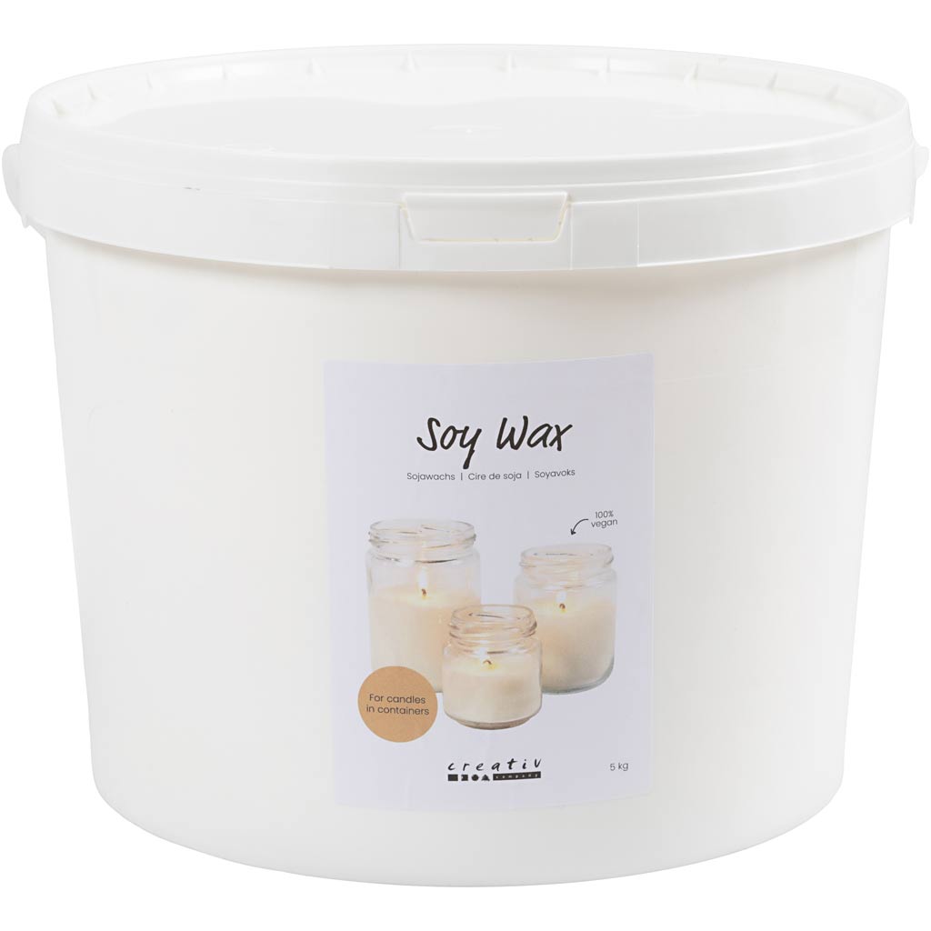 Cire de soja Creativ Company, 5 kg 1 boîte