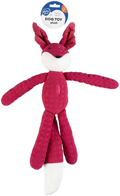 Duvo plus - peluche renard crépitant - doux - peut être rempli de collations - avec son