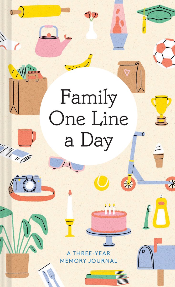 Chronique livres famille une ligne par jour - journal intime pendant 3 ans - un livre de souvenirs de trois ans