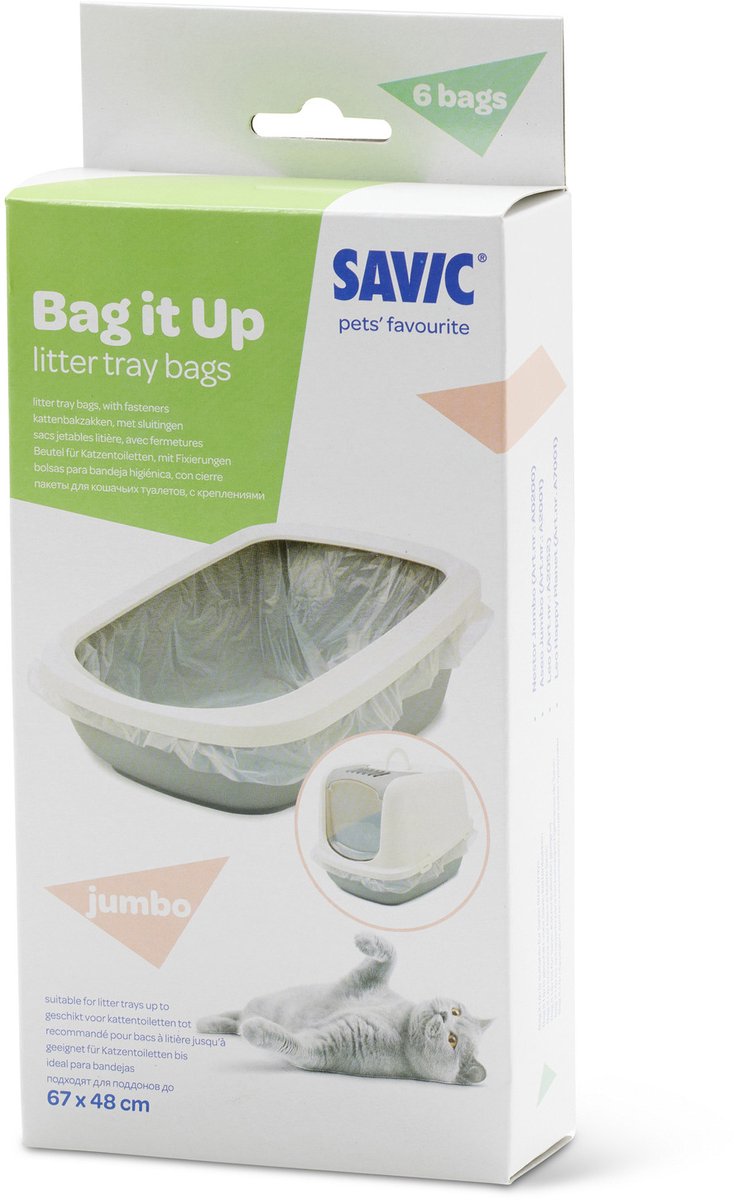 SAVIC SAG It Jumbo Cat Box Sac pour Nestor Jumbo Aseo Jumbo Leo
