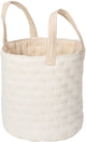Petit panier de rangement Little Dutch pure - rayures beiges douces