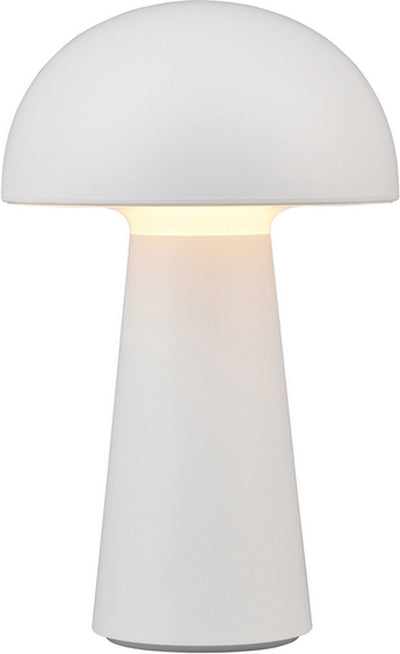 Rl live your light reality lennon - lampe de table - blanc - incl. 1x smd 2w - rechargeable - lampe d'extérieur - dimmable - éclairage extérieur - ip44