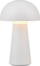 Rl live your light reality lennon - lampe de table - blanc - incl. 1x smd 2w - rechargeable - lampe d'extérieur - dimmable - éclairage extérieur - ip44