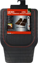 Carpoint jeu de tapis contour en caoutchouc - 4 pièces - universel - antidérapant - protection contre l'eau sale - tapis de voiture