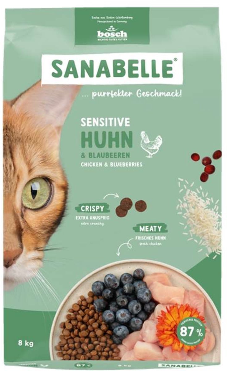 Sanabelle sensible - poulet - 8 kg