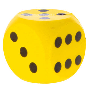 Dice de base jaune doux 16 cm