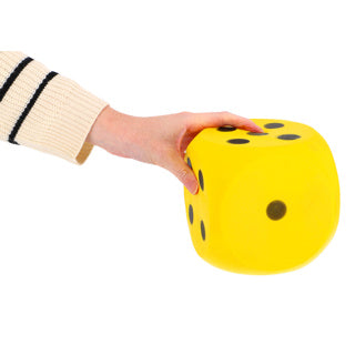 Dice de base jaune doux 16 cm