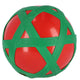 Croix rouge avec élastique vert