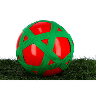 Croix rouge avec élastique vert