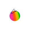 Boule arc-en-ciel sur cordon, 21 cm
