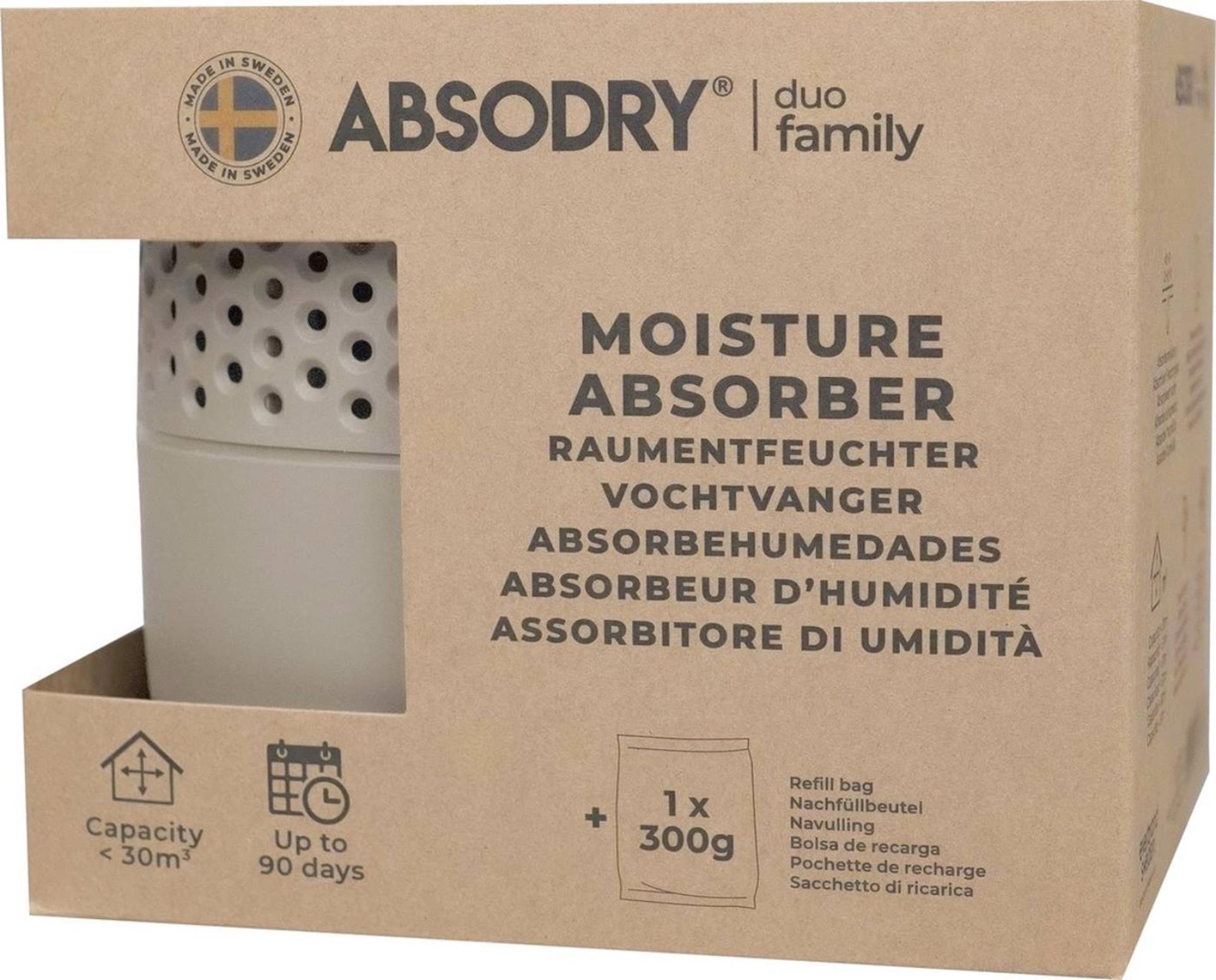 Absodry duo sac familial série 3 nougat