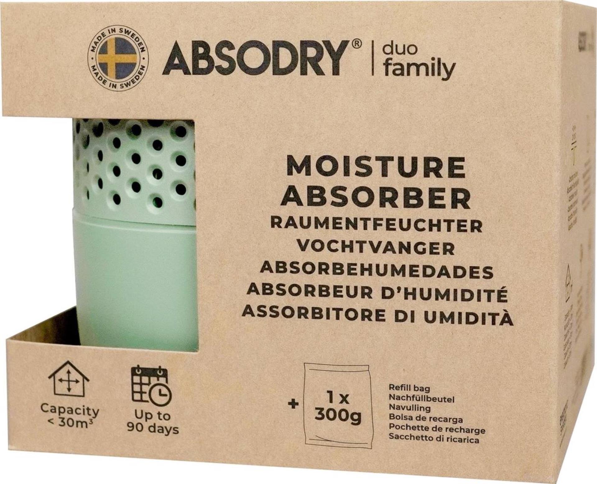 Absodry duo sac familial série 3 vert