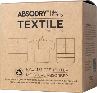 Absodry duo textile familial 2x 100gr
