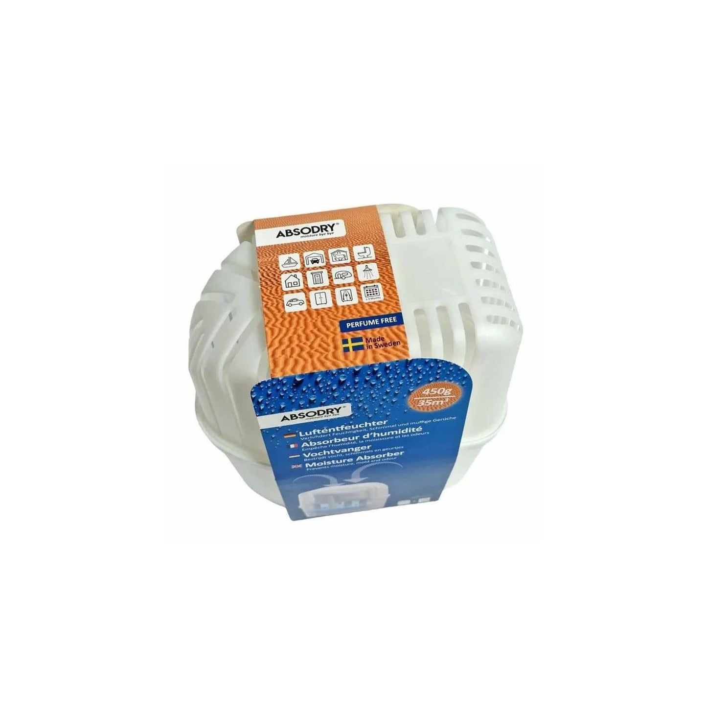 Absodry absorbeur d'humidité + recharge 450gr