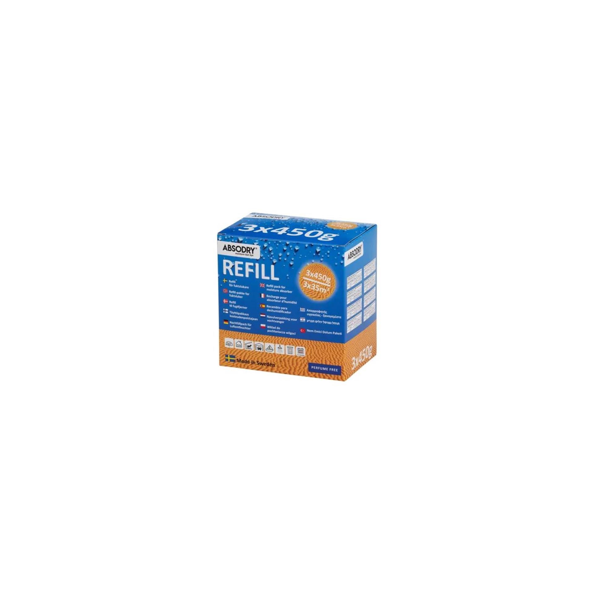Recharge Absodry classique 3x450gr