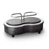 Emerio Emerio PO-122250 Pizzarette Duo + 2 spatules en terre cuite noire