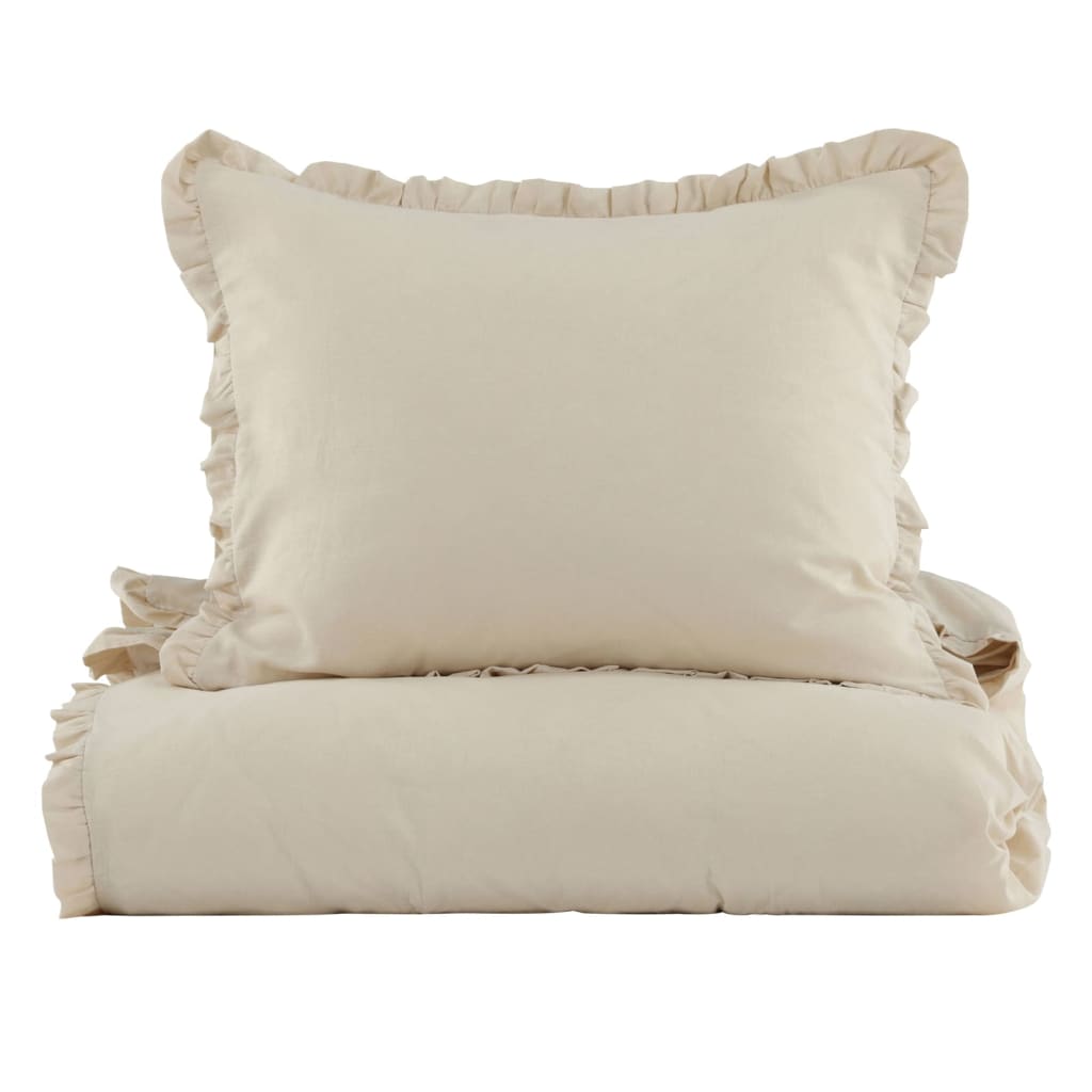 Venture Home Venture Home Couverture Lias 200x150 cm Coton Beige