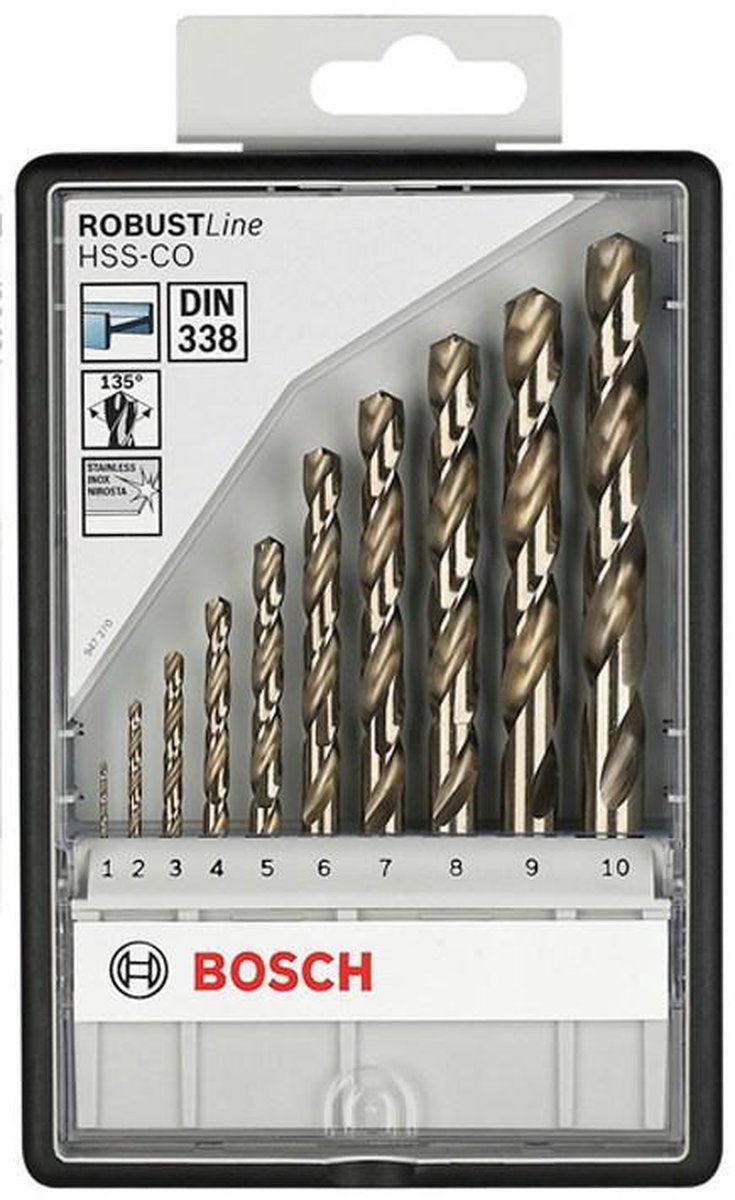 Bosch robusteline hss-co jeu 1-10mm (10)
