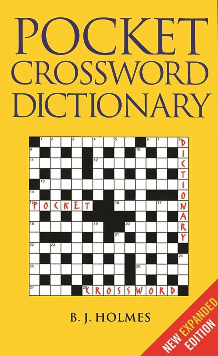Dictionnaire de mots croisés de poche