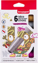 Bruynzeel Plakkaat Paint Sticks Metallic, 6st.