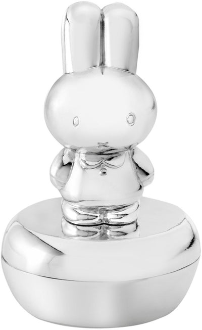 Zilverstad - boîte à dents Miffy couleur argent