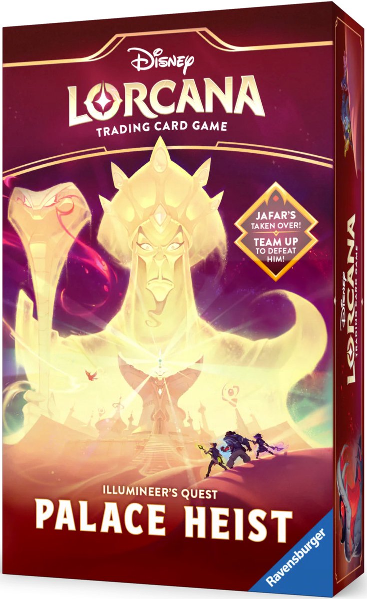 Disney Lorcana Ravensburger TCG Illumineer's Quest : Palace Heist *Édition anglaise* Cartes à collectionner