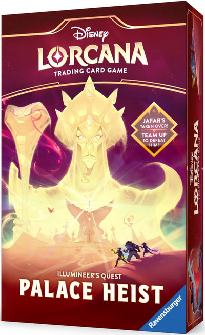 Disney Lorcana Ravensburger TCG Illumineer's Quest : Palace Heist *Édition anglaise* Cartes à collectionner