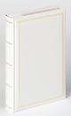 Walther me-140-w monza - album mémo - format 24 x 33 cm - 300 photos 10 x 15 cm - blanc