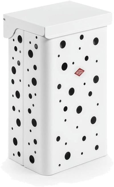 Wesco panier à linge simple avec insert | 32 litres | métal - blanc mat | panier de lavage