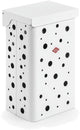 Wesco panier à linge simple avec insert | 32 litres | métal - blanc mat | panier de lavage