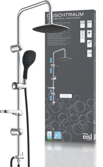 Ensemble de douche Eisl Eisl Duschtraum -clolored and Black