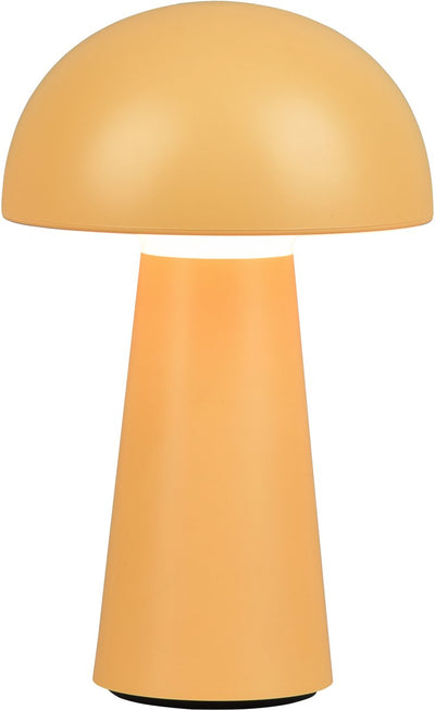 Rl live your light reality lennon - lampe de table - jaune - incl. 1x smd 2w - rechargeable - lampe d'extérieur - dimmable - éclairage extérieur - ip44