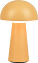 Rl live your light reality lennon - lampe de table - jaune - incl. 1x smd 2w - rechargeable - lampe d'extérieur - dimmable - éclairage extérieur - ip44