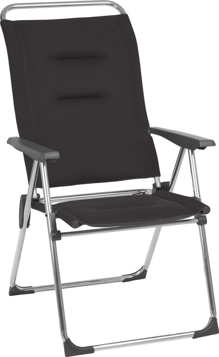 Lafuma alu cham air confort - chaise de camping - réglable - pliable - acier