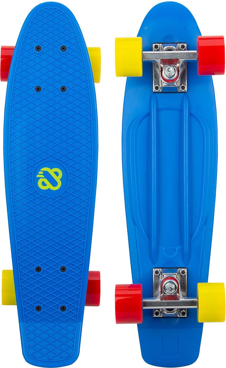 Nijdam flipgrip skateboard - promenade du marin - bleu