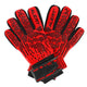 Gants de gardien de but en latex PU avec protection contre le poignet Taille m alerte