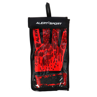 Gants de gardien de but en latex PU avec protection contre le poignet Taille m alerte