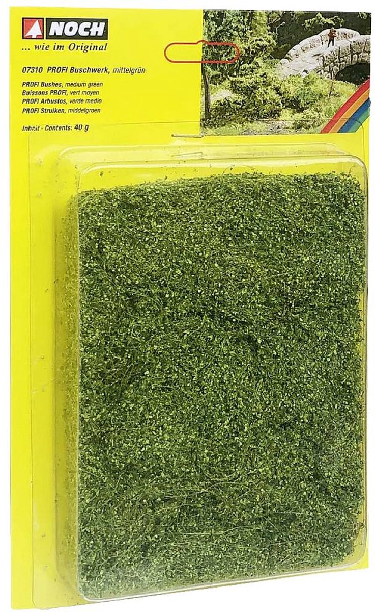 Ni arbustes profi, verts