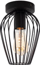 Plafonnier Eglo newtown - e27 - ø 16 cm - noir