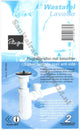 Siphon à coupelle Plieger 5 cloche de 4 m, blanc sanit (étiquette pl) 3100400sb25