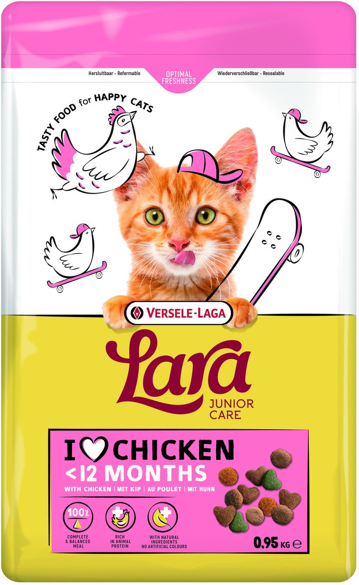 Lara junior care poulet - nourriture pour chat - 1,9 kg