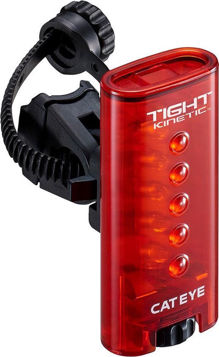 Feu arrière Cateye LD180k - cinétique serré - LED - noir