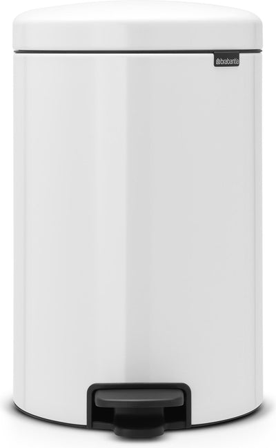 Poubelle Brabantia newicon - 20 litres - blanc