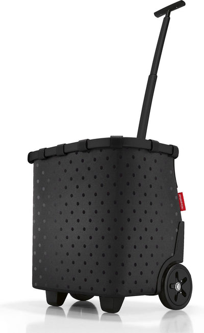 Chariot de courses Reisenthel carrycruiser - 40l - structure points brillants noir