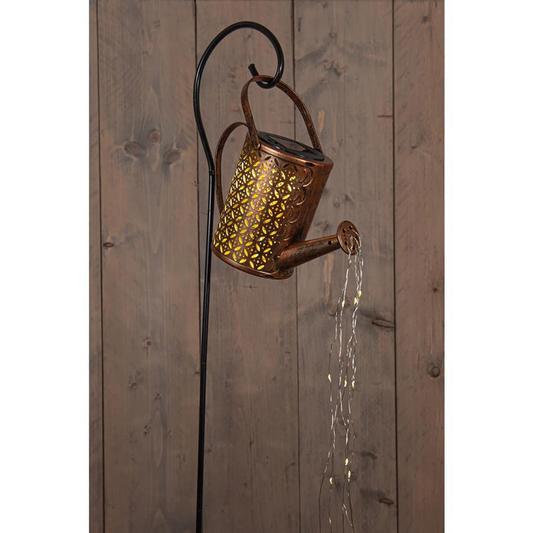 Anna's collection Arrosoir solaire LED sur prise 23,5x10x15cm