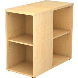 Bureau Bach caisson haut à tiroirs érable 40 x 80 x 72 cm