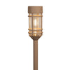 Anna's collection torche solaire led plastique 7x48cm sable