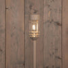 Anna's collection torche solaire led plastique 7x48cm sable