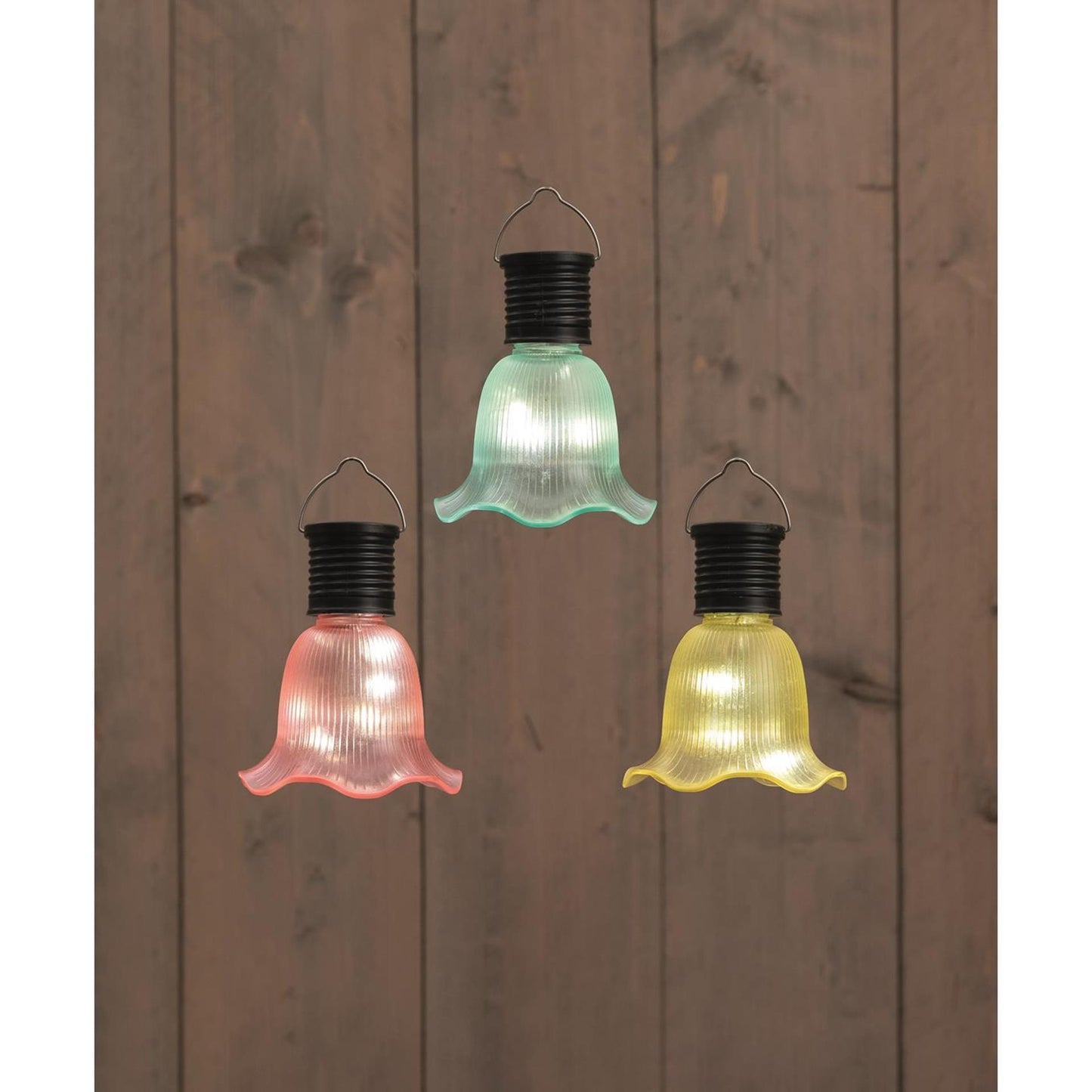 Anna's collection Lampe solaire LED fleur 8x10cm